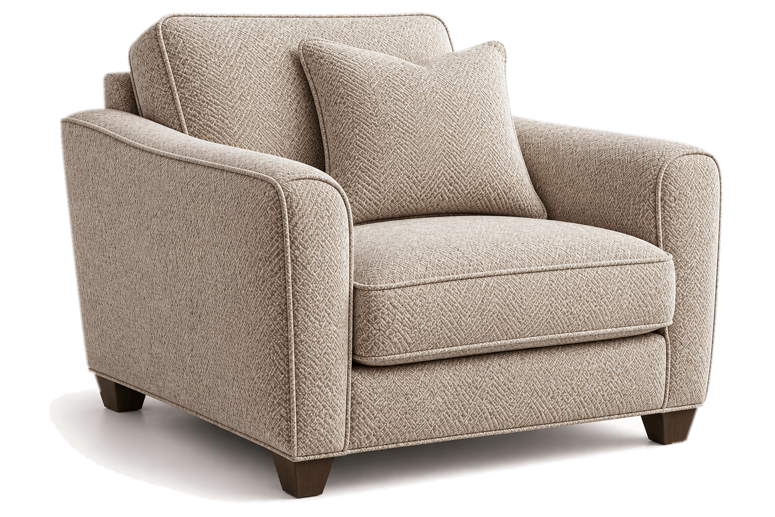 Same armchair after professional upholstery cleaning by KilloWash